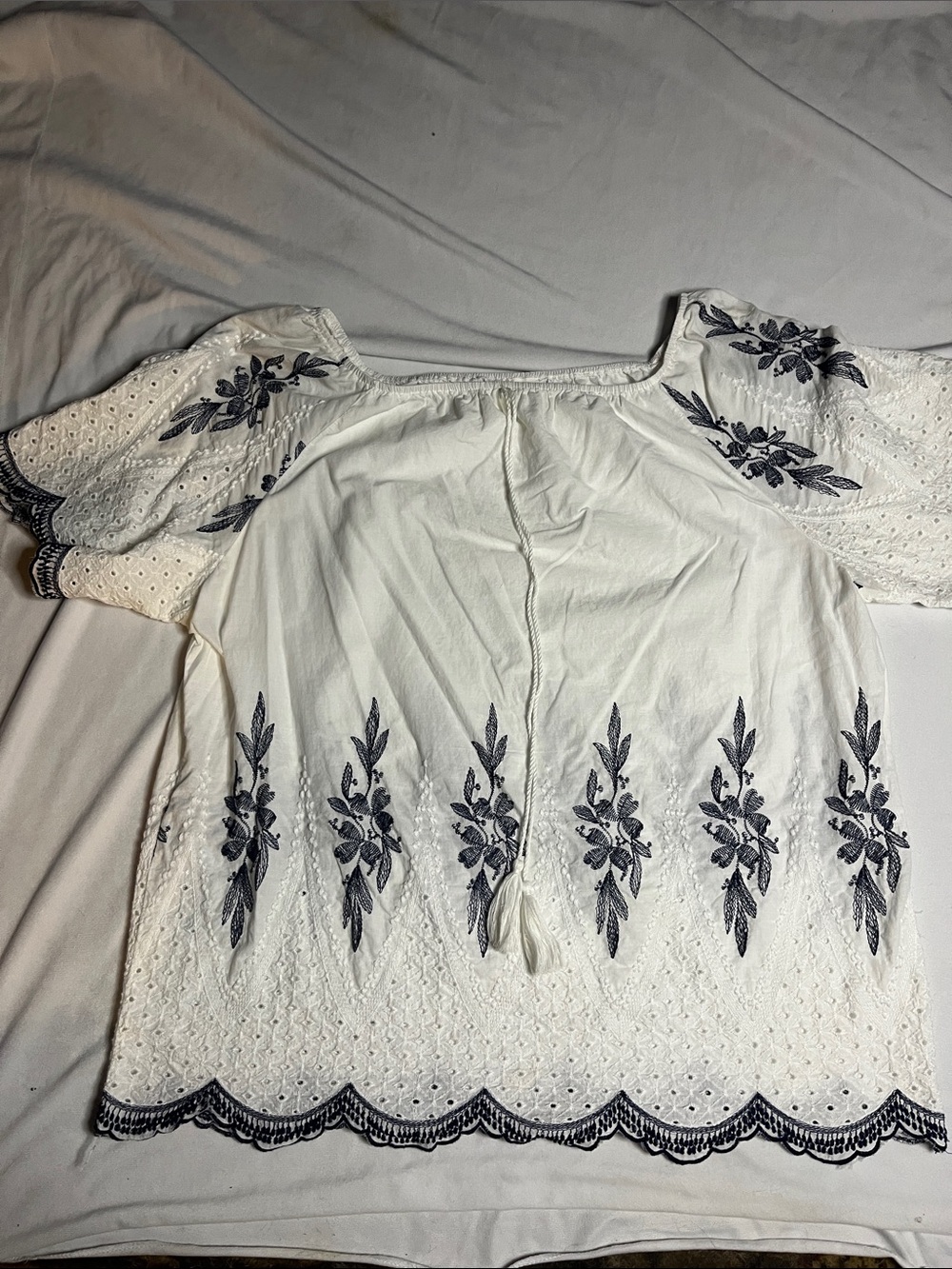Kindred Bohemian Style White Blouse